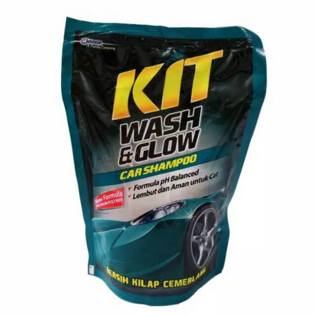KIT Mobil Shampoo Wash &amp; Glow Cuci Mobil Sabun Mobil Car Wash