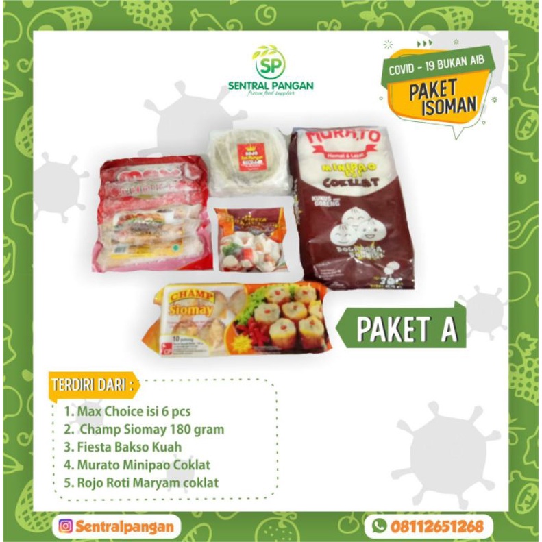 

PAKET A PAKET ISOMAN (ISOLASI MANDIRI)