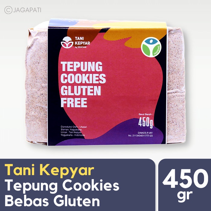 

PROMO [COD] Tani Kepyar - Tepung Cookies Gluten Free 450gr - Tepung Kue Kering