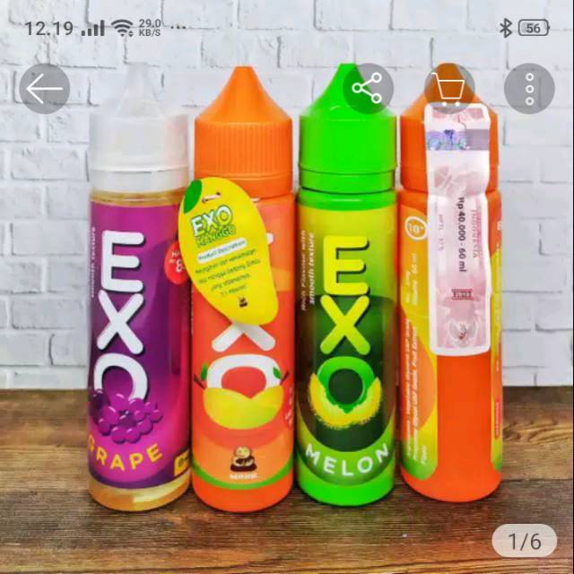 Liquid Exo Exotic 3mg 60ml By Monk Shopee Indonesia