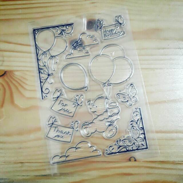 

Clear Stamp Elephant and Balloon