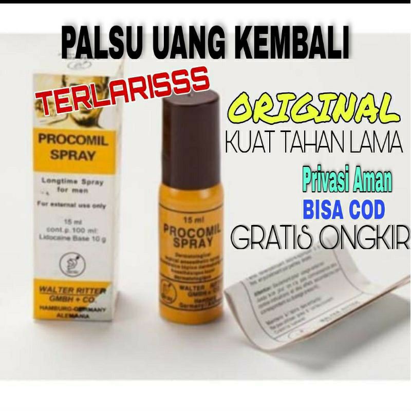 Herbal Original Procomil Spray Kuat Tahan-Lama