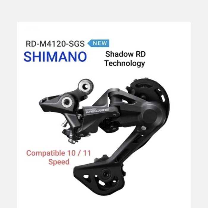 RD Shimano Deore M-4120 SGS Compatible 10,11 speed