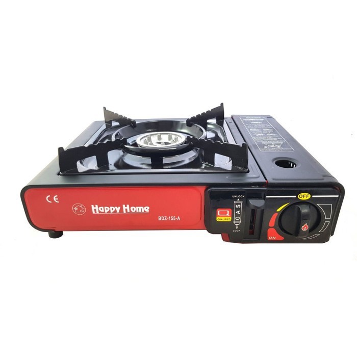 Happy HOME 155 Portable Gas Stove Kompor Portable Camping 2 Fungsi