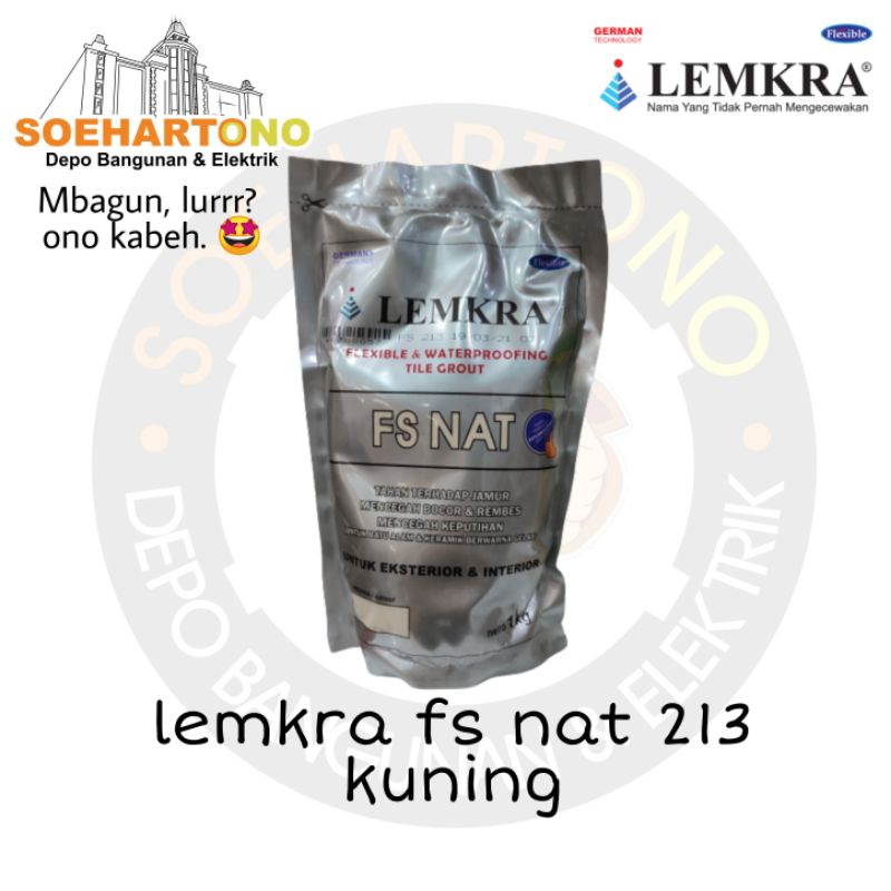 LEMKRA FS NAT 213 KUNING 1KG