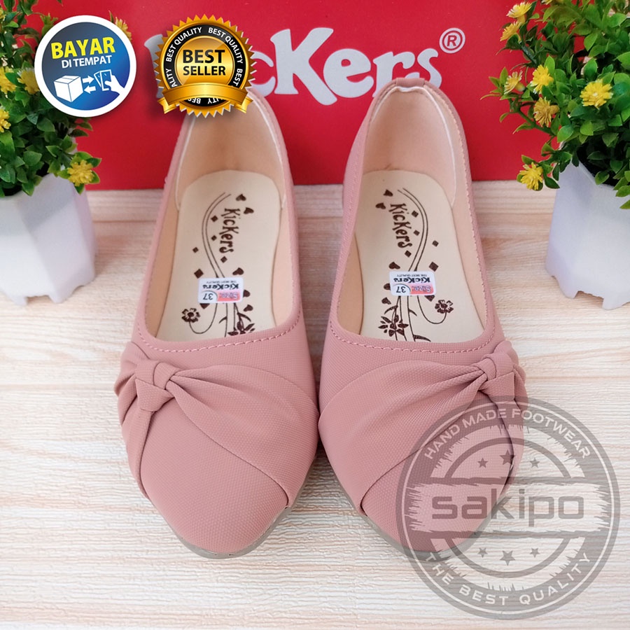 PROMO 8.8 !! SEPATU WANITA DEWASA BALET PITA SAMPING NEVADA FLATSHOES MURAH KEREN TRENDI / SAKIPO