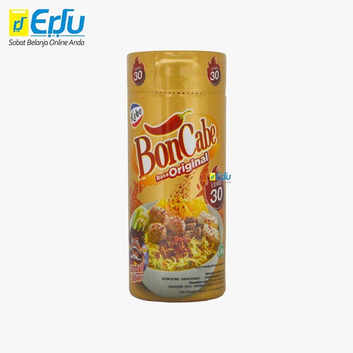 

Order Langsung Bon Cabe Sambal Tabur Lv 30 Original BonCabe Kemasan Botol 40gr Limited