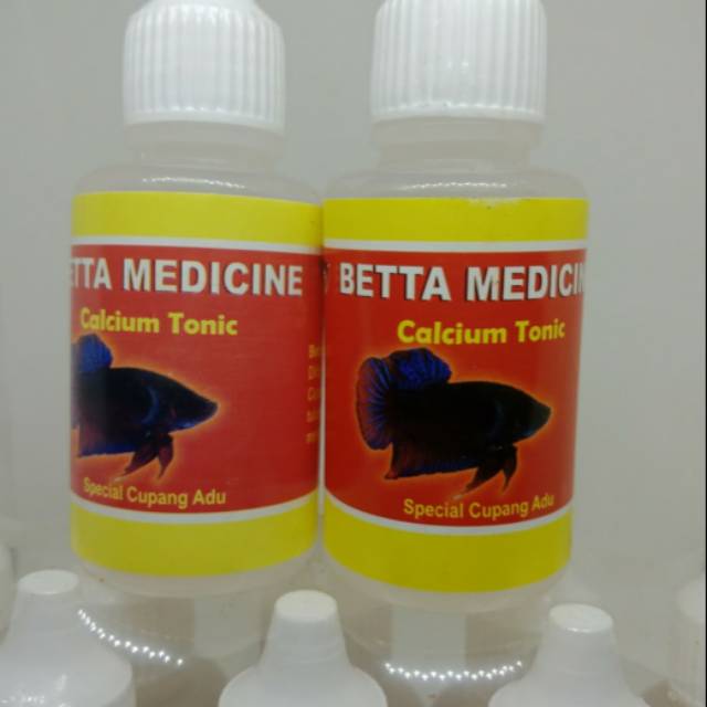 Betta medicine calcium tonic special cupang adu / obat ikan cupang adu