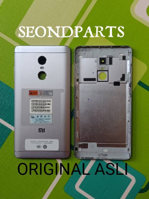 BACKDOOR CASING TUTUP XIAOMI REDMI NOTE 4 / NOTE 4X SNAPDRAGON ORIGINAL COPOTAN