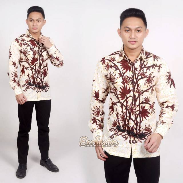 Kemeja batik pria kemeja batik baju batik pria muslim batik unggul jaya
