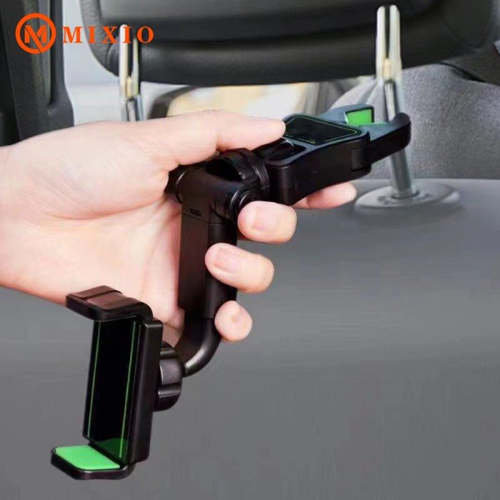 MIXIO A107 Universal Car Phone Holder Rearview Mount 360 Rotation