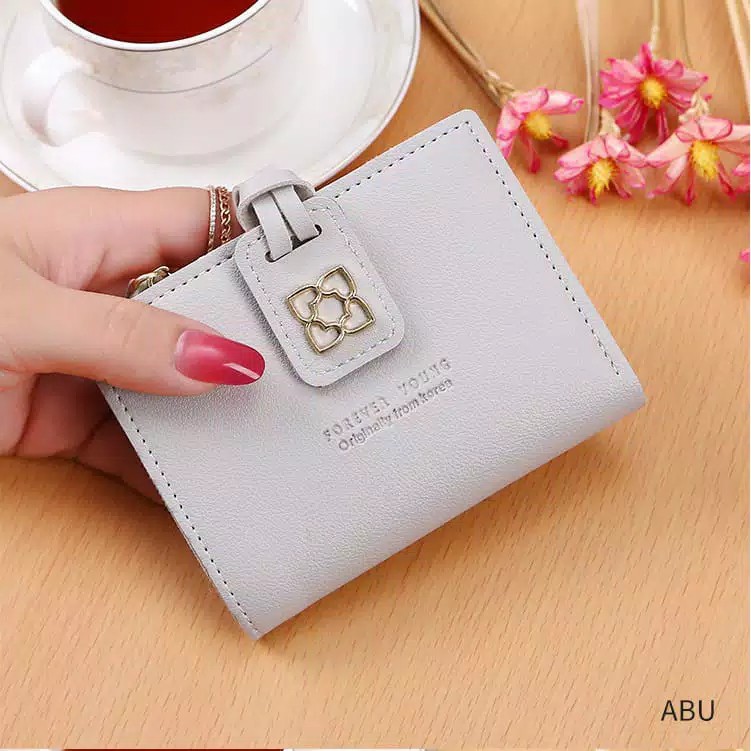 Dompet Wanita KC75 import Murah Lipat Kecil Lucu Dan Cantik dompet import real pict