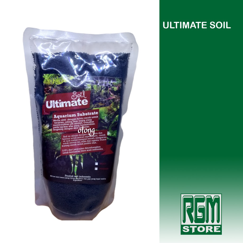 Ultimate soil pasir media tanam aquarium aquascape murah