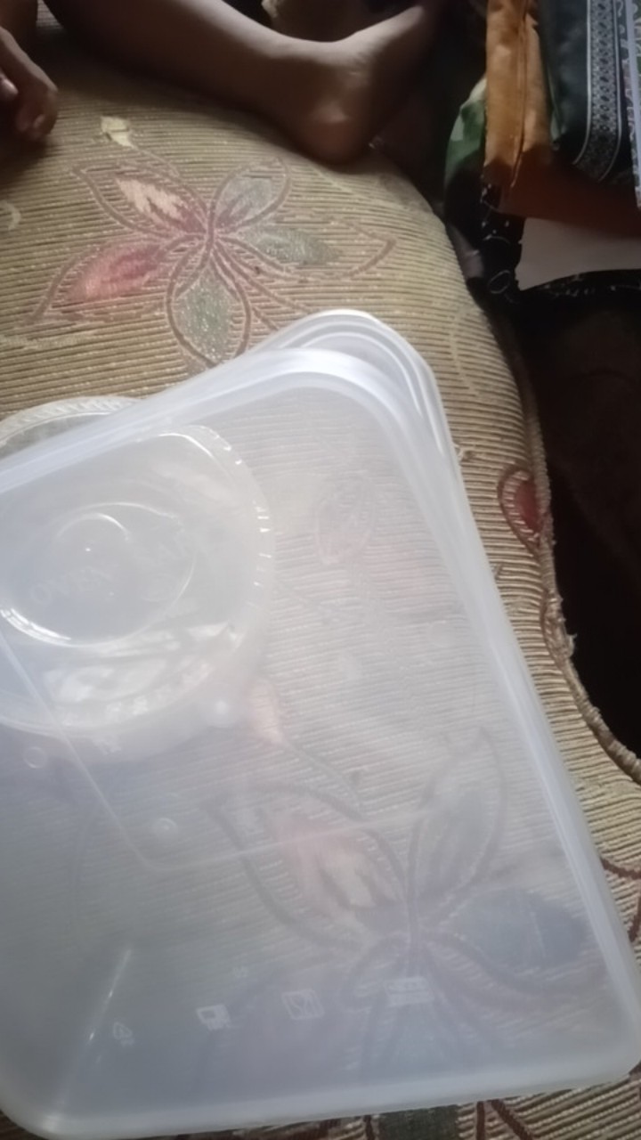 Thinwall 2000ml Sq Food Container Makanan / Kotak Makan