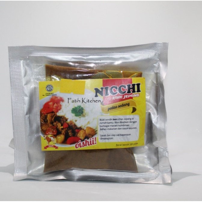 Nicchi Bumbu Kare Sapi Jepang - Bumbu Kari Sapi Jepang 100g