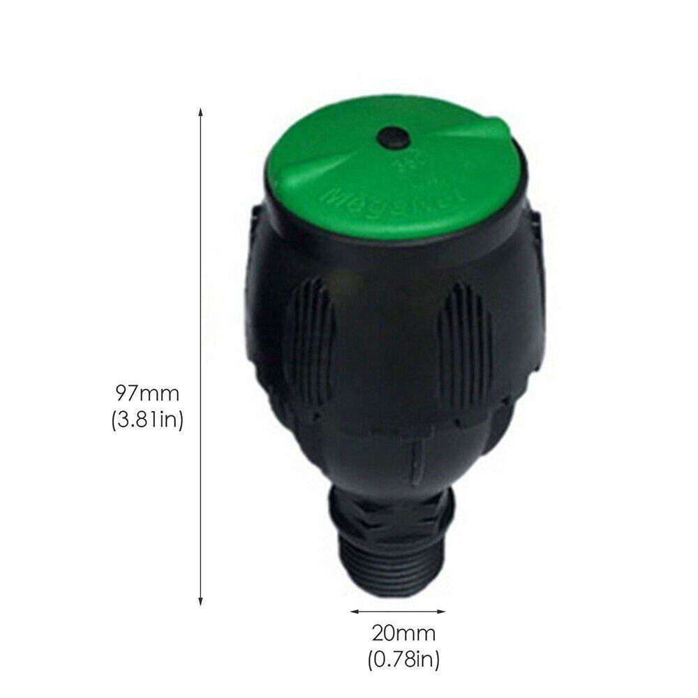 Solighter 2/5pcs Sprinkler Taman Cool Down 360putar Selang Cakupan Area Besar Rumput