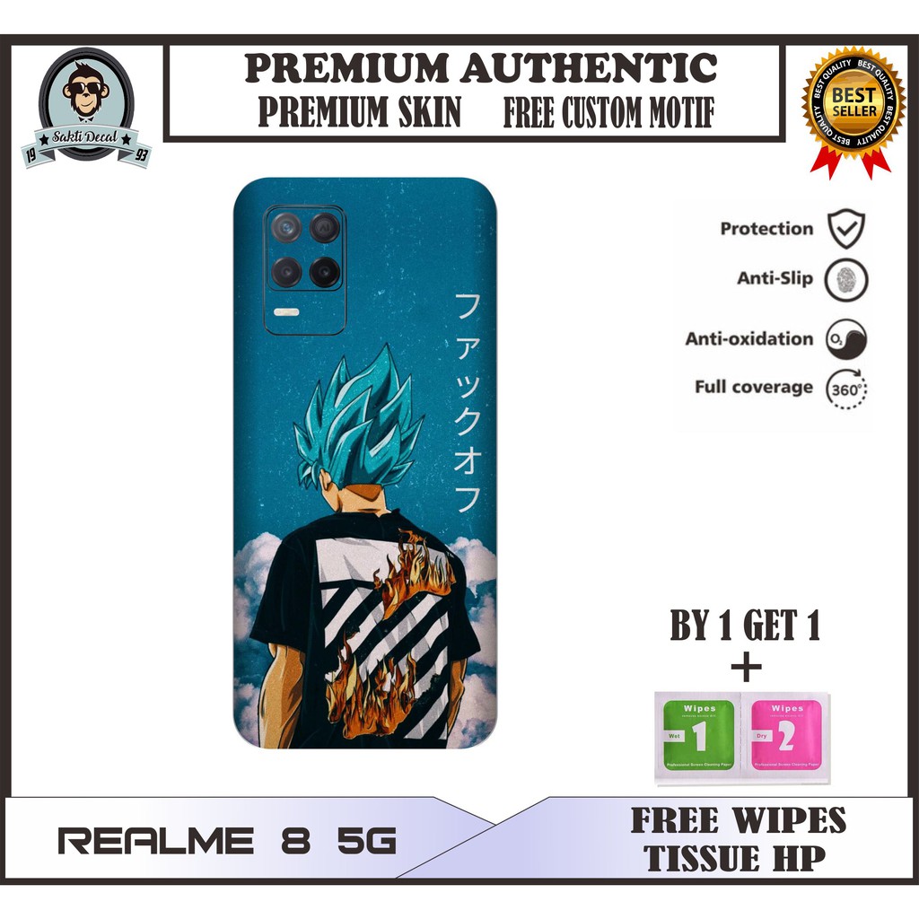 SKIN HP REALME 8 5G MOTIF ANIME BY 1 GET 1