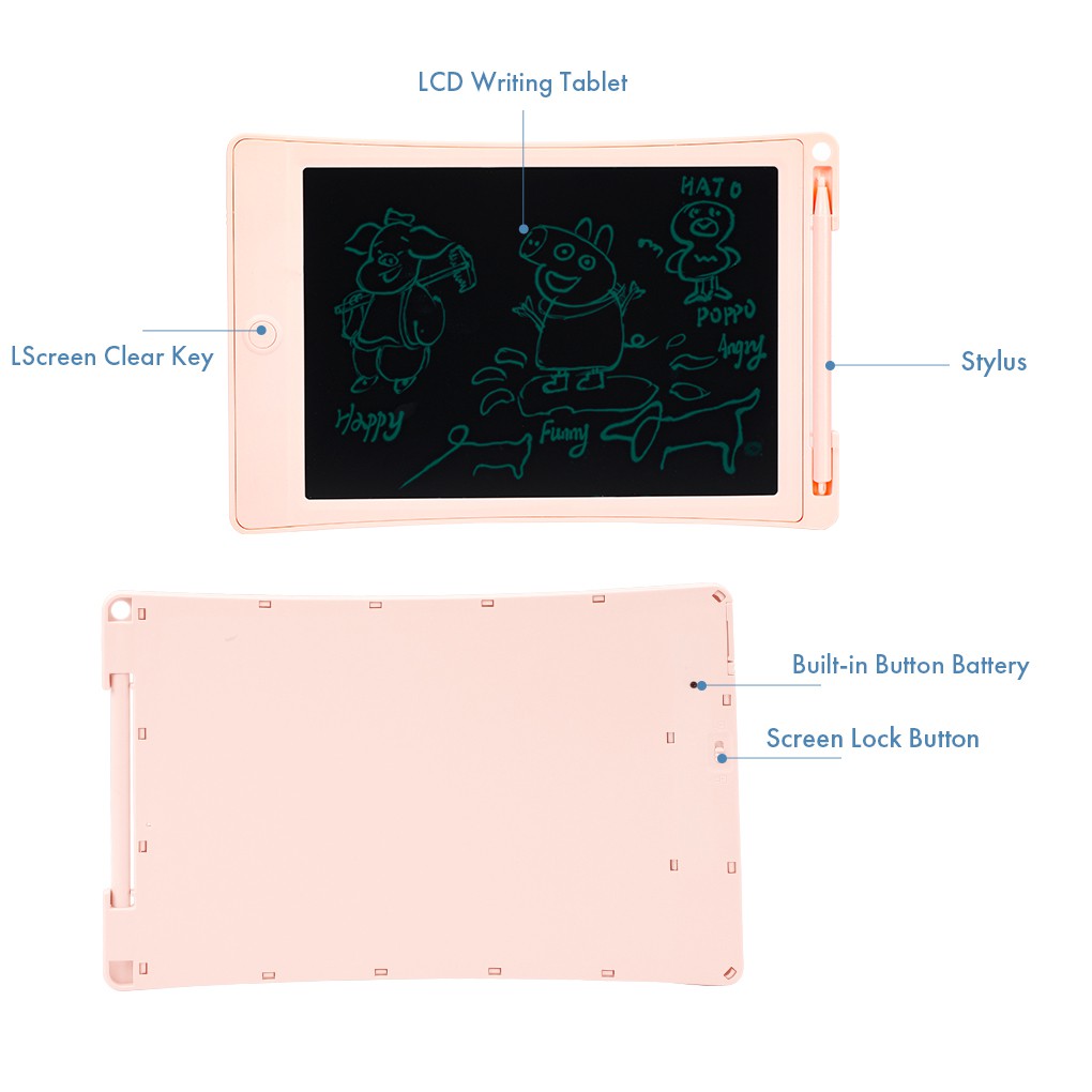 BENCO LCD Writting Tablet Papan Tulis Untuk Anak/ Writting Pad/ Drawing Pad Premium Quality