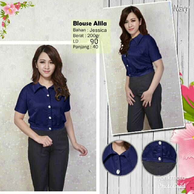 Alila shirt kemeja crop