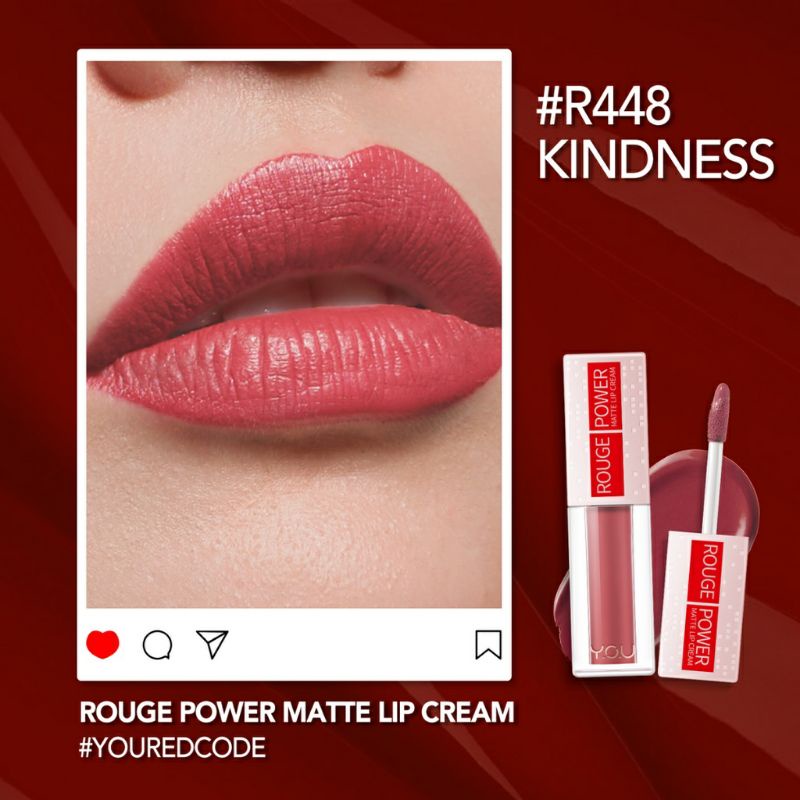 Y.O.U Rouge Power Matte Lip Cream