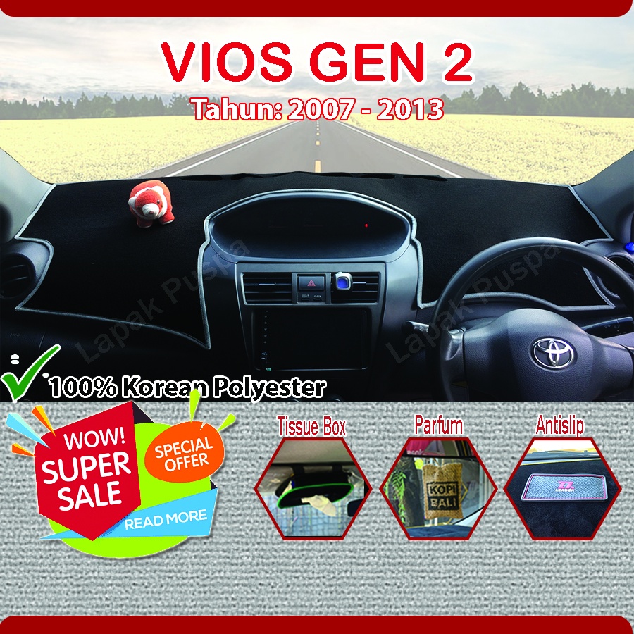 Cover Dashboard Mobil Vios Gen 2