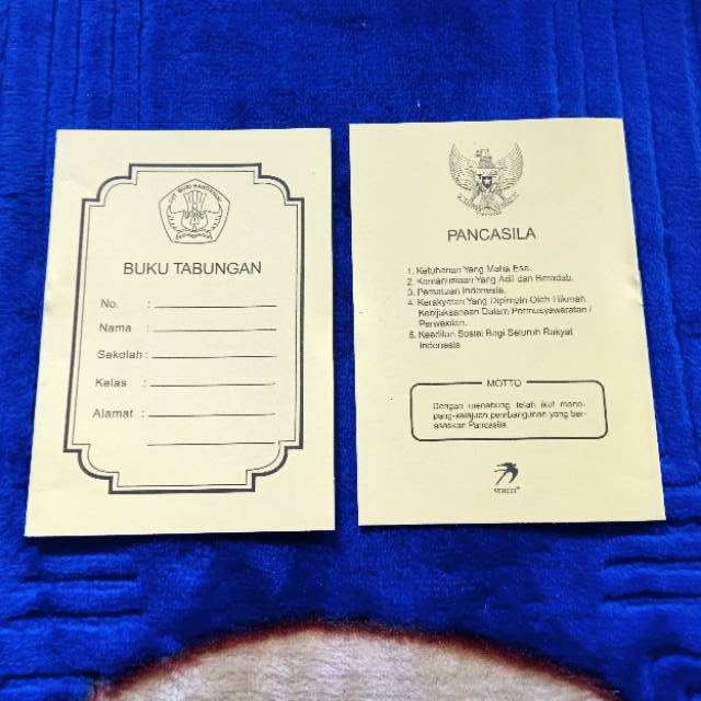 

ECER ( 1 PCS ) Buku Tabungan Sekolah Anak