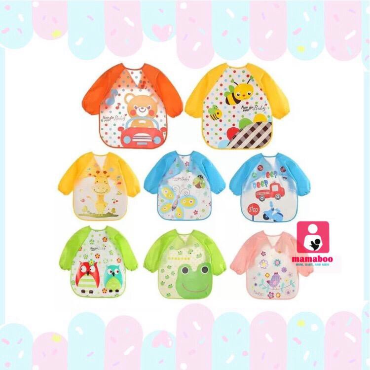 Bib/ Slebber bayi Lengan Panjang Anti Air