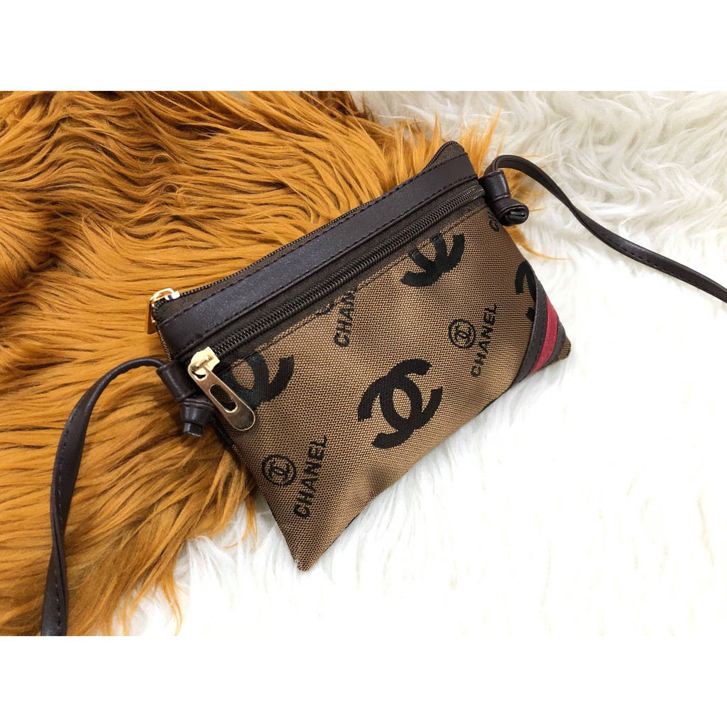  Tas  Batam CHANEL  SLOXIX MELAN Sling Bag wanita  Tas  Hp 