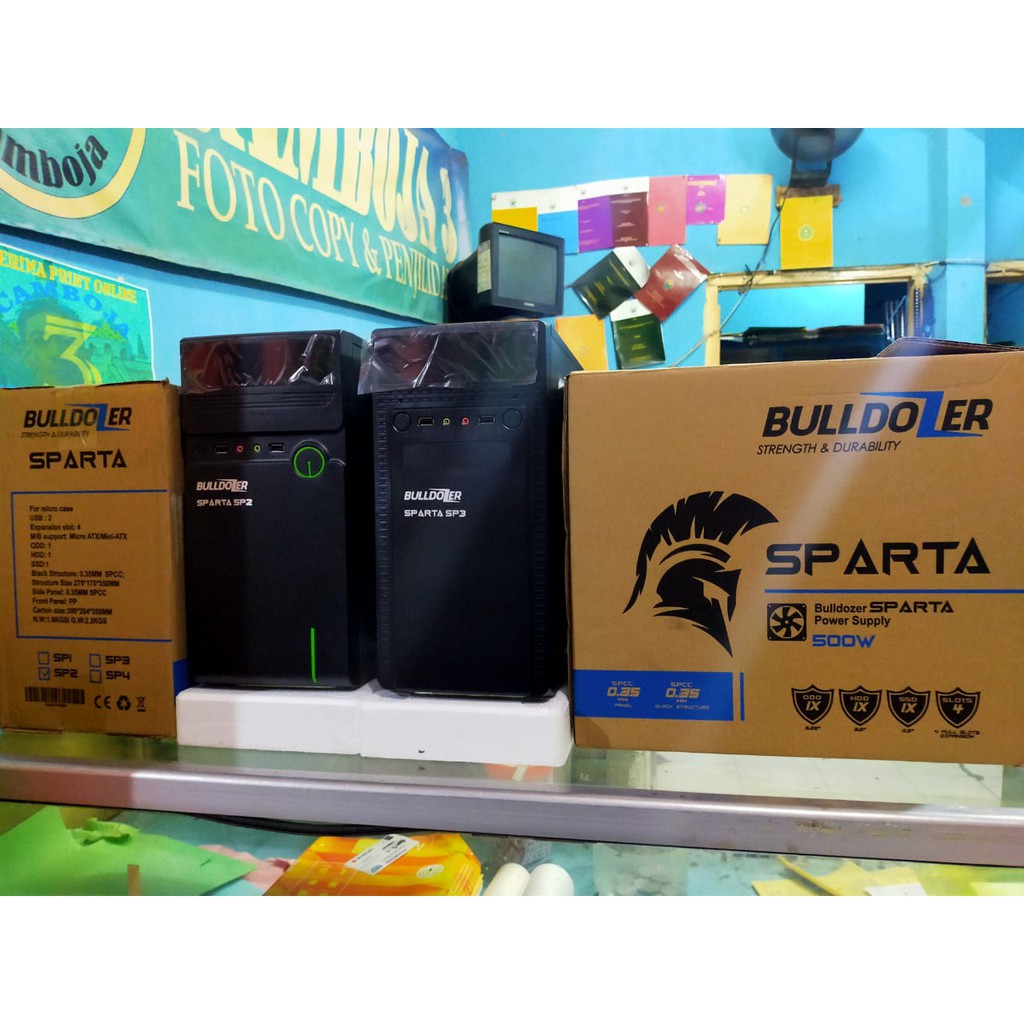 PC/CPU Core i3 Ram Ddr3 4Gb Hdd 500Gb Casing Baru