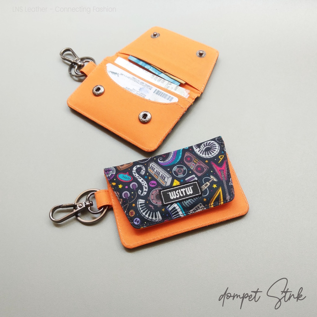 Dompet Stnk Mobil E-Toll Gantungan Kunci Motor Key Wallet Sim |WSGK02