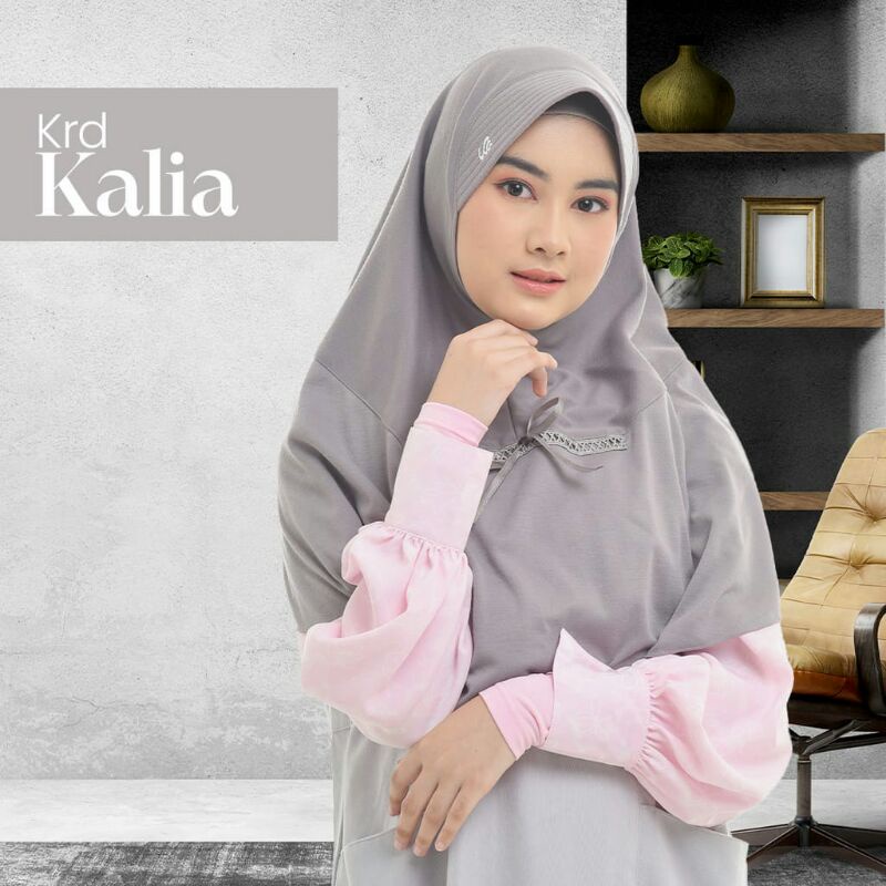 Kerudung Sekolah Kalia Anak TK SD SMP SMA Jilbab Instan Krudung Rabbani Ori