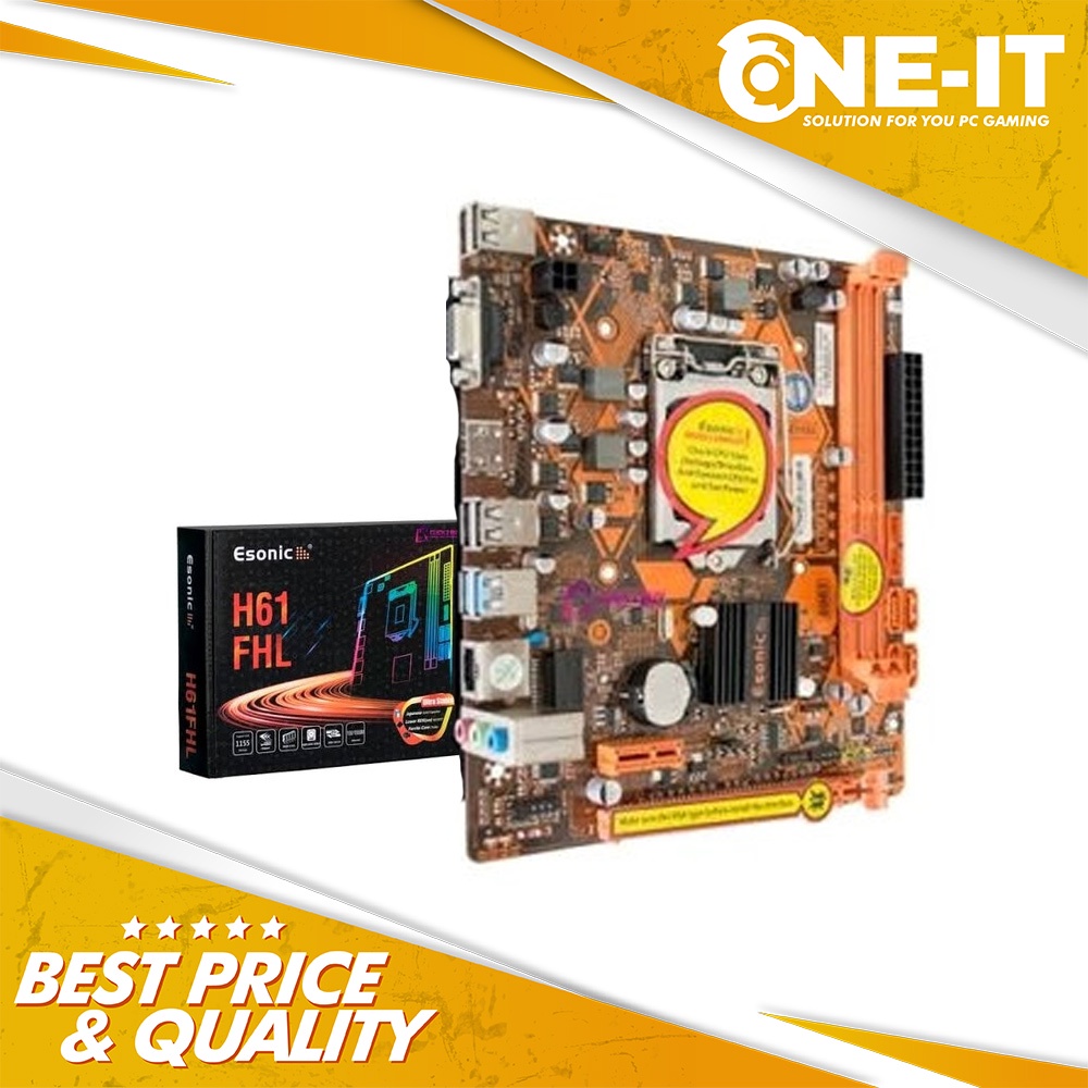 MOTHERBOARD ESONIC H61FHL LGA1155 H61