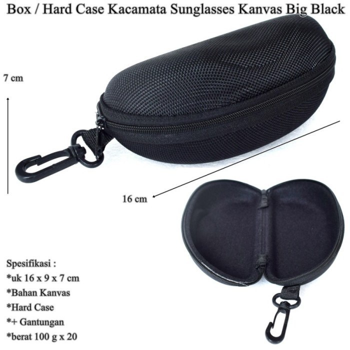 FIT Tempat Box Kotak Kacamata anti air / Waterproof sunglasses hard case