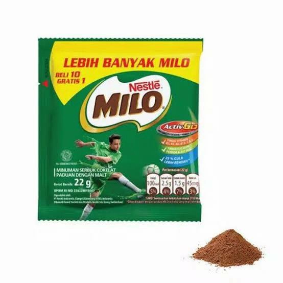 

MILO ACTIV-GO Susu Coklat Renceng 22g - 10 pcs