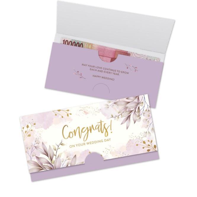 

N8S.> 2in1 Amplop & Kartu / Cardvelope Wedding Harvest - Eternal Wedding Ada.diskon