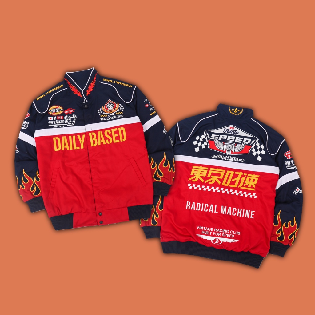 Racing Jaket Tokyo Speed V.2 by Dailybased | Nascar Jacket