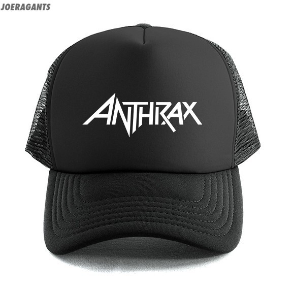 ANTHRAX - TRUCKER HAT / CAP | MUSIC MERCH | TOPI JARING BAND | THRASH METAL | COD joeragants