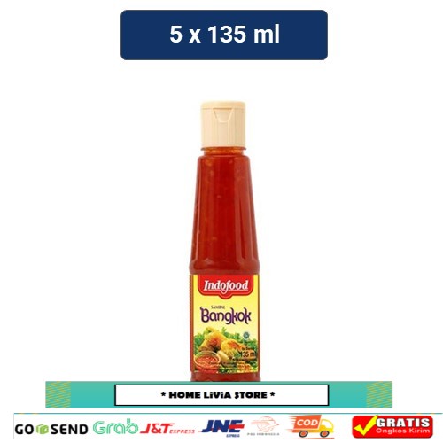 

Indofood Sambal Bangkok Asam Manis 5 x 135 mL