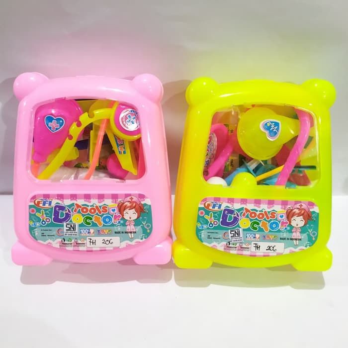 DOCTOR SET TROLLEY FH206 | Mainan Dokter Dokteran Anak