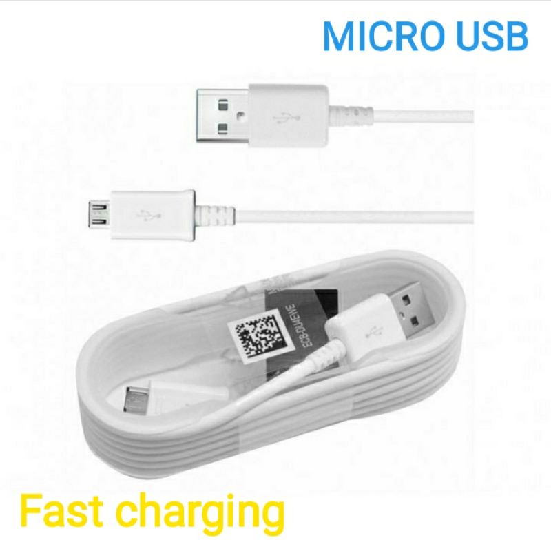 Kabel data kabel charger Samsung micro USB Original fast charging S7 ori