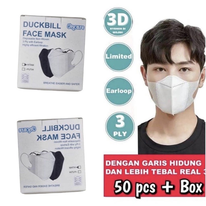 duckbill face mask / masker / duckbill