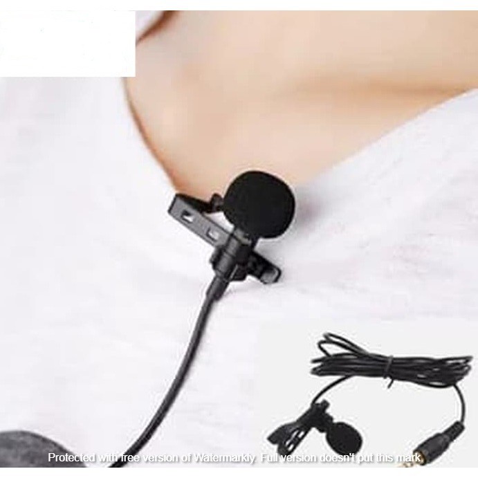 ( COD ) Microphone with clip - Clip Mic - Mic Clip - Clip on Mic 3.5mm