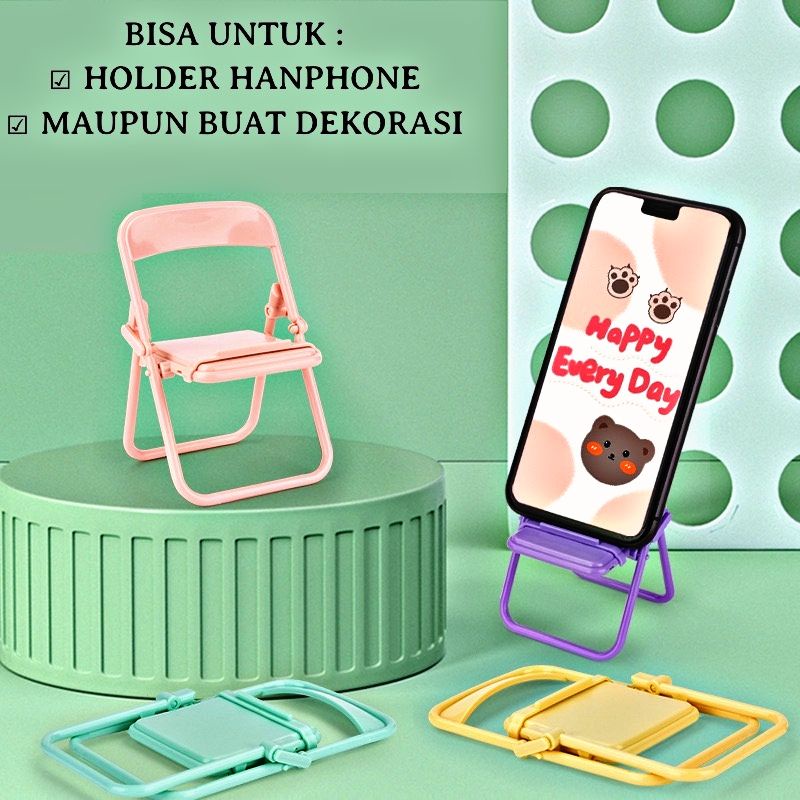 HOLDER KURSI LIPAT SMARTPHONE HD 53 WARNA HP