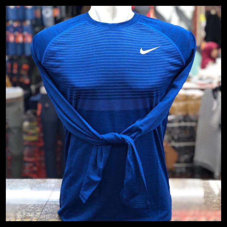 Ready Stok Kaos Training Nike Lengan Panjang Polyster Import Grade Ori