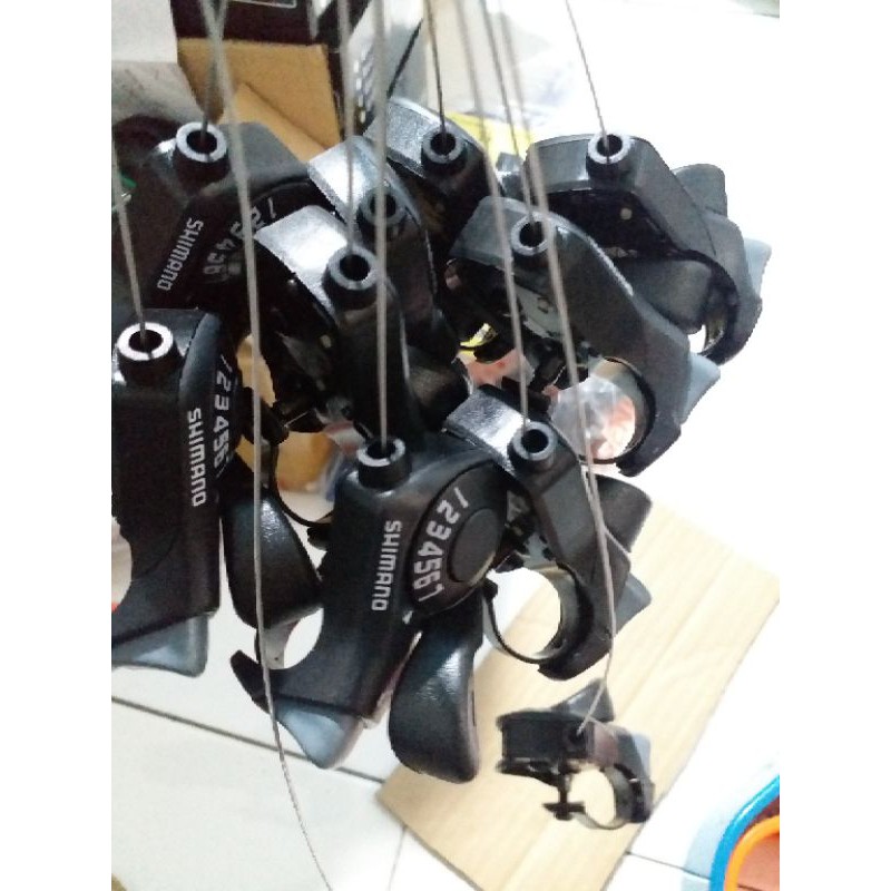 Shifter 7 speed kanan sepeda lipat shimano