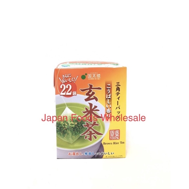 

Kunitaro Genmaicha Triangle Tea Bag 50gr / teh diet / teh jepang / teh impor