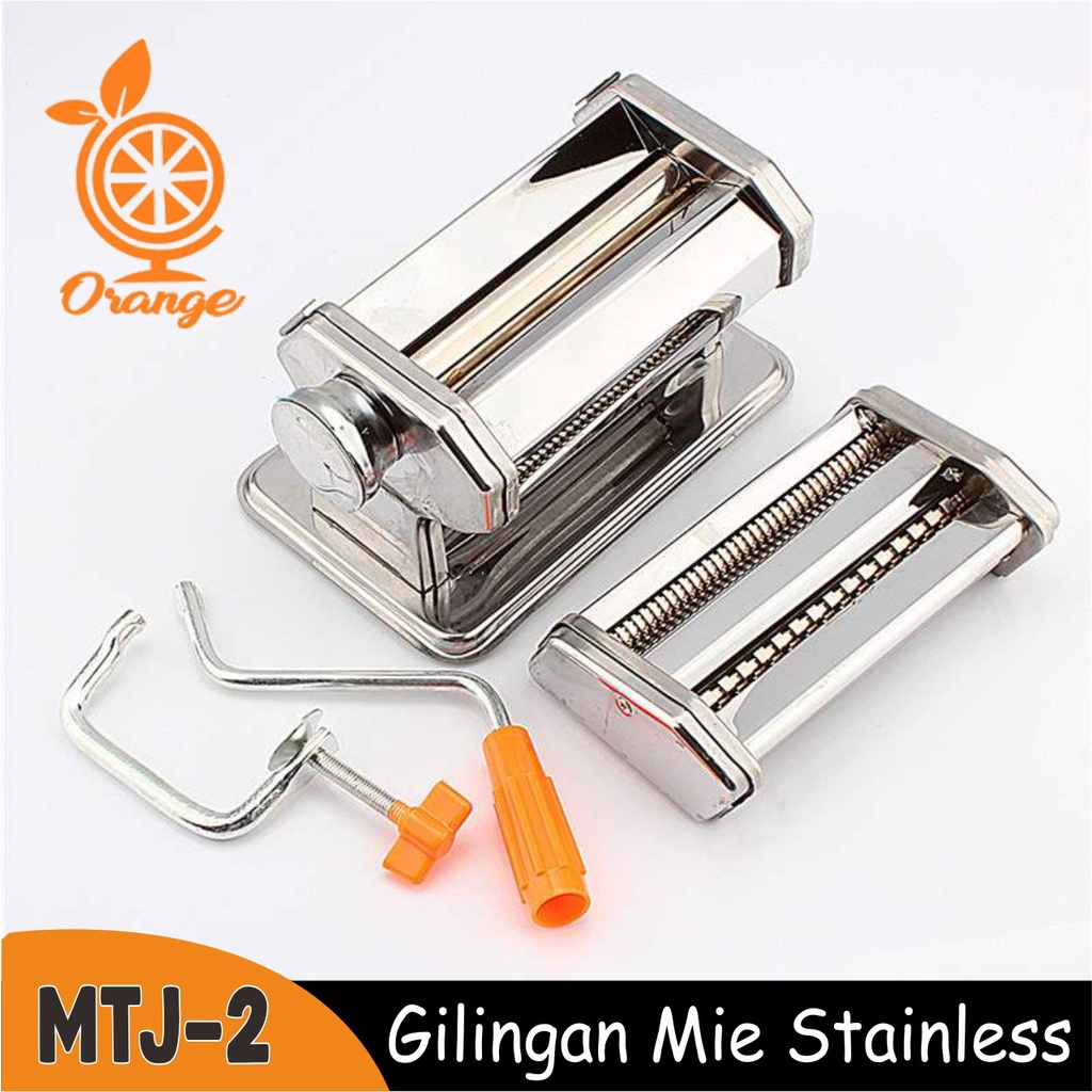 Gilingan Mie Pangsit Molen Kue Pasta Noodle Maker Stainless Steel Gilingan Mie MTJ-1