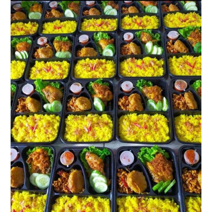 

paket nasi kuning bento