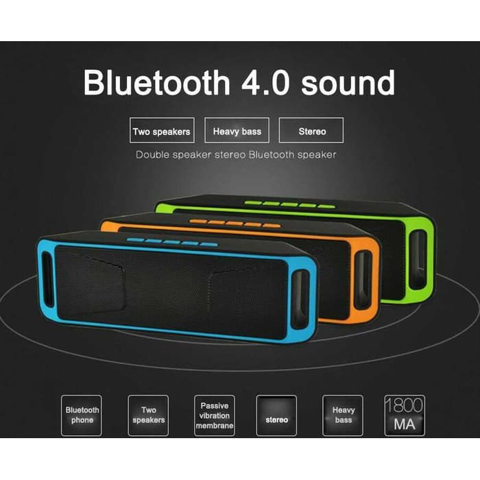 Speaker Portable Simbadda Cst 900N Bazooka Warna Hitam Bluetooth GZ921 Heavy Bass Stereo - Sc-20
