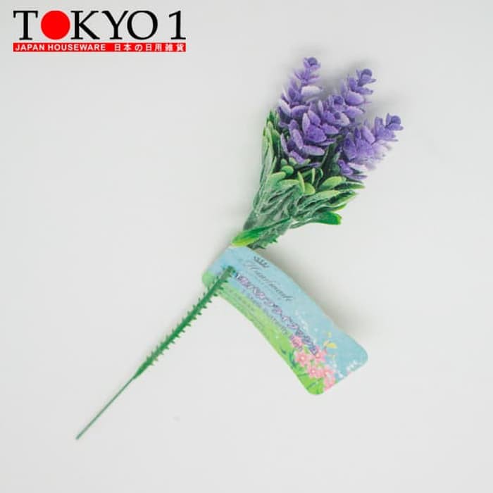 Tokyo1 Bunga plastik 1 Stalk Butterfly (404369)-1